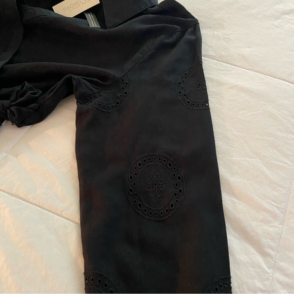 Crop Top with Eyelet on Sleeves - Picture 11 of 11